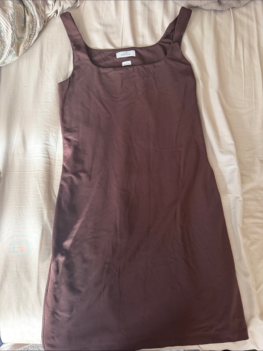 Aritzia Brown Mini Dress